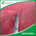 10 years experience 100% poly embroider micro suede fabric waterproof